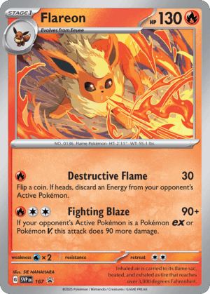 Flareon / Scarlet & Violet Prismatic