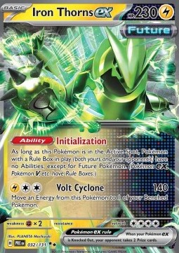 Iron Thorns ex (PRE 032) Prismatic Evolutions - Singles