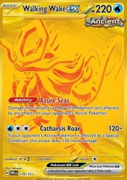 Walking Wake ex (PRE 178) Prismatic Evolutions - Singles
