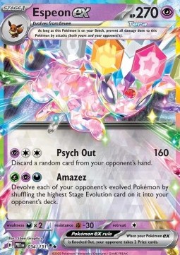 Espeon ex (PRE 034) Prismatic Evolutions