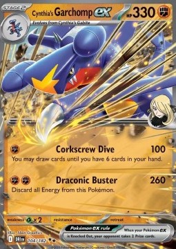 Cynthia's Garchomp ex (DRI 104) Destined Rivals