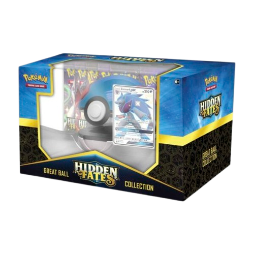 Pokémon TCG: Hidden Fates Great Ball Collection (Shiny Zoroark-GX)