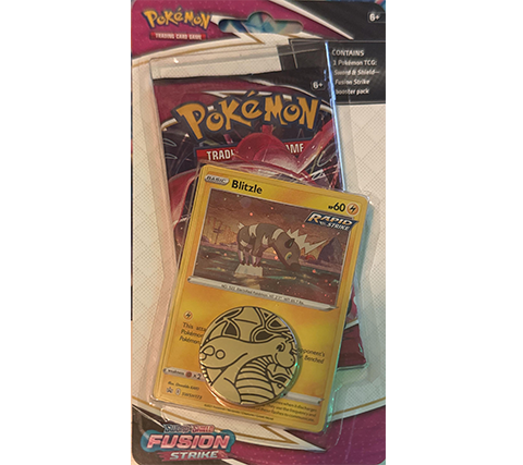 Pokémon TCG Fusion Strike Checklane Blister Blitzle