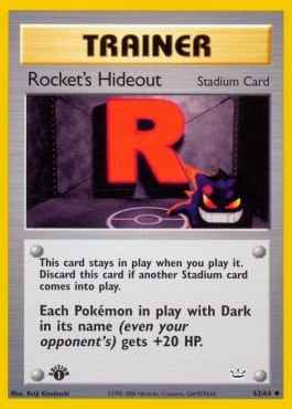 Rocket's Hideout (NR 63) Neo Revelation