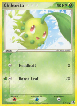 Chikorita (UF 51) EX Unseen Forces
