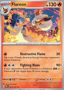 Flareon (PRE 013) Prismatic Evolutions