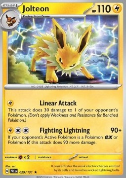 Jolteon (PRE 029) Prismatic Evolutions